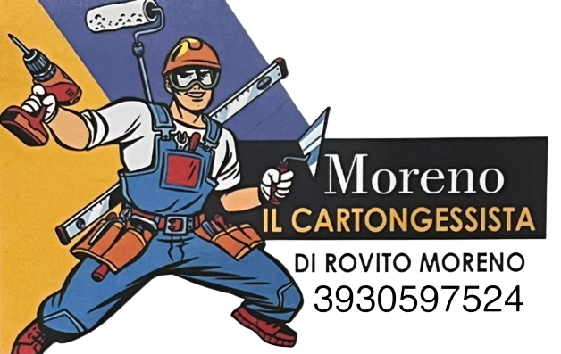Moreno il cartongessista di Rovito Moreno